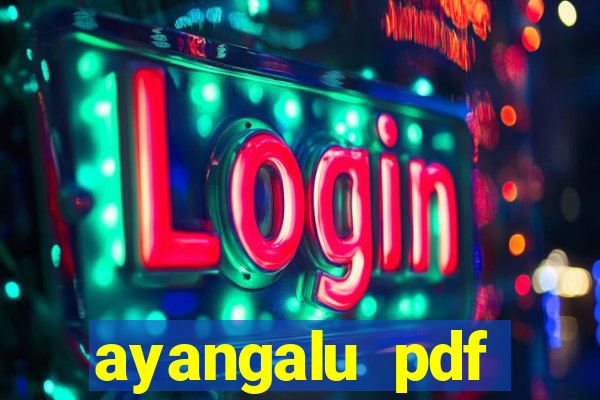 ayangalu pdf ayangalu orisha